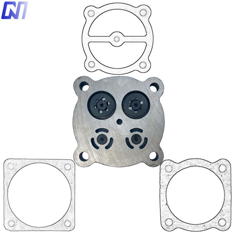 Beating air pump accessories Large full air compressor valve sheet cylinder head handpiece air compressor electric polytalent 90 valve plate assembly