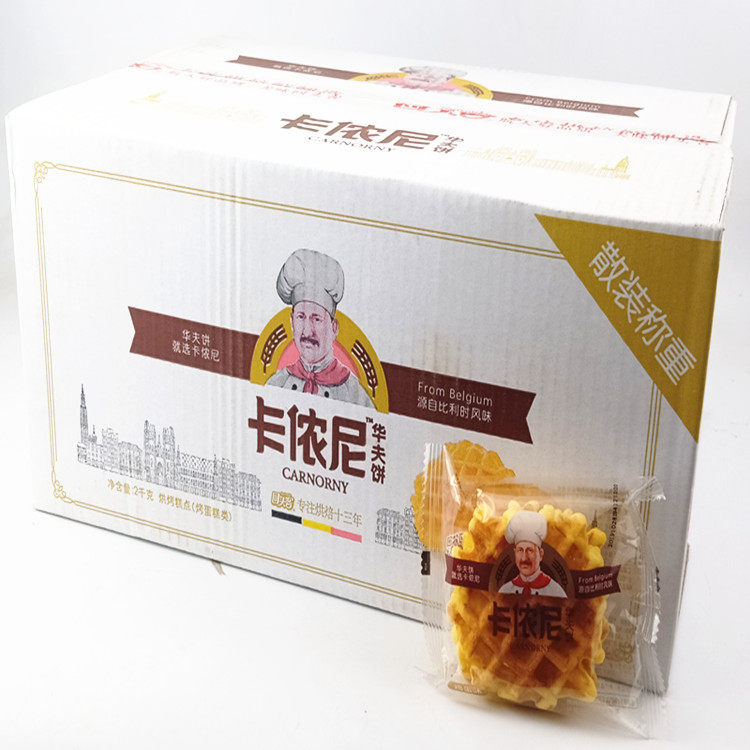 Repeat customer Canonni waffle cake hand torn soft bread whole box nutritious breakfast snack casual snack snack