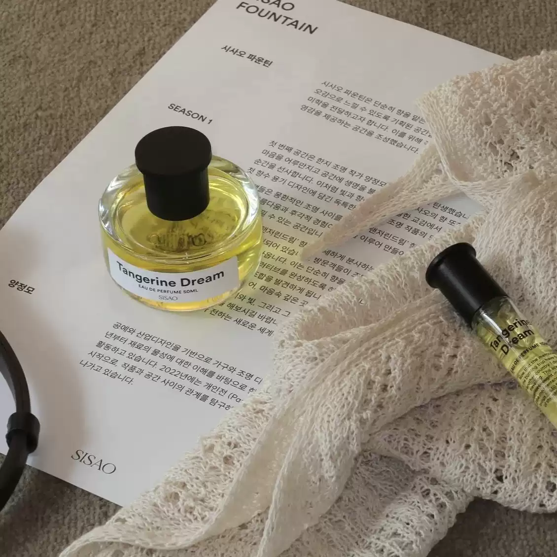 5款香丨韩国代购直邮SISAO 小众品牌香水10ml/50ml