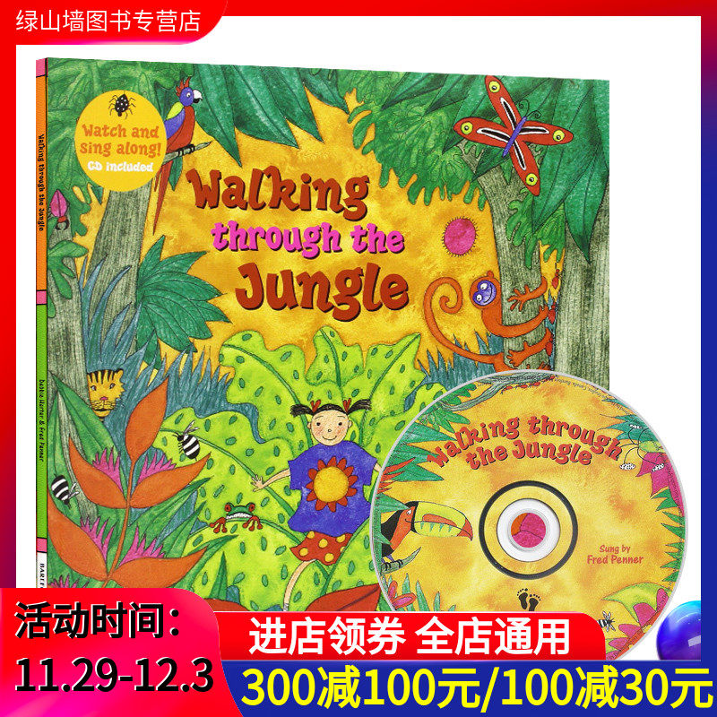 Walking Through The Jungle English Original Children S
