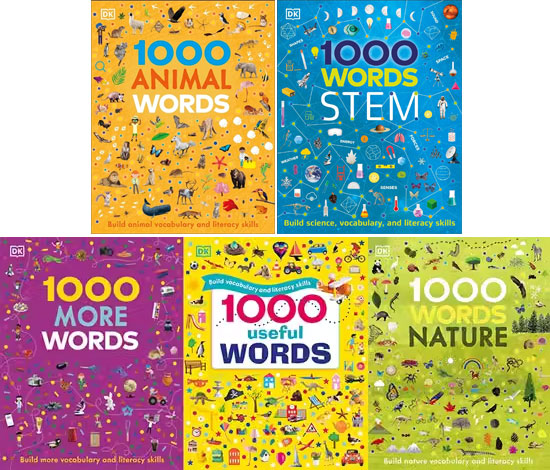 1000 Words: Nature – Vocabulary-Building Nature Book