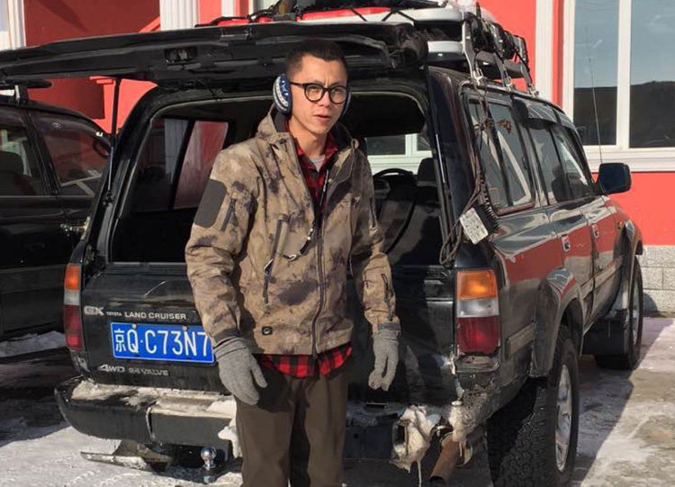 (Radish co-op)Radish report Chen Zhen with the same cold-proof warm camouflage stormtrooper clothing mountaineering and skiing