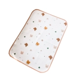 Детская хлопковая водонепроницаемая простыня, дышащая кроватка, матрас, можно стирать