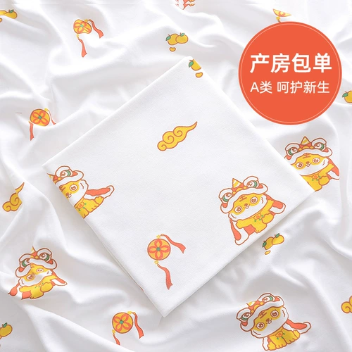 Хлопковое детское летнее тонкое одеяло для новорожденных