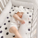 Кроватка, бортики, хлопковая подушка, ограждение, детская лента, защита от столкновений