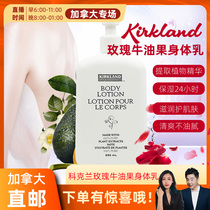 cici Canada Kirkland Cochran Body Milk Rose Avocado Oil Moisturizer 650ml Bottle