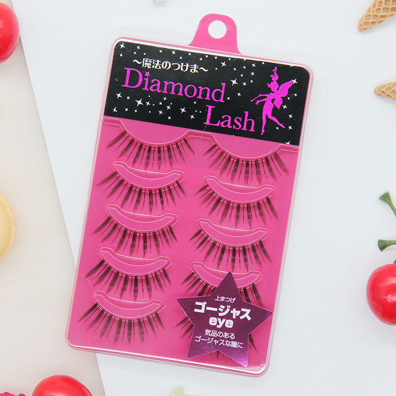 Japanese little devil false eyelashes dl55101 slender thick net red cluster sharpened cos Barbie Comic Exhibition Lolita