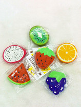 Korean fruit eraser primary school students with fruit modeling glue childrens toys stationery learning prizes