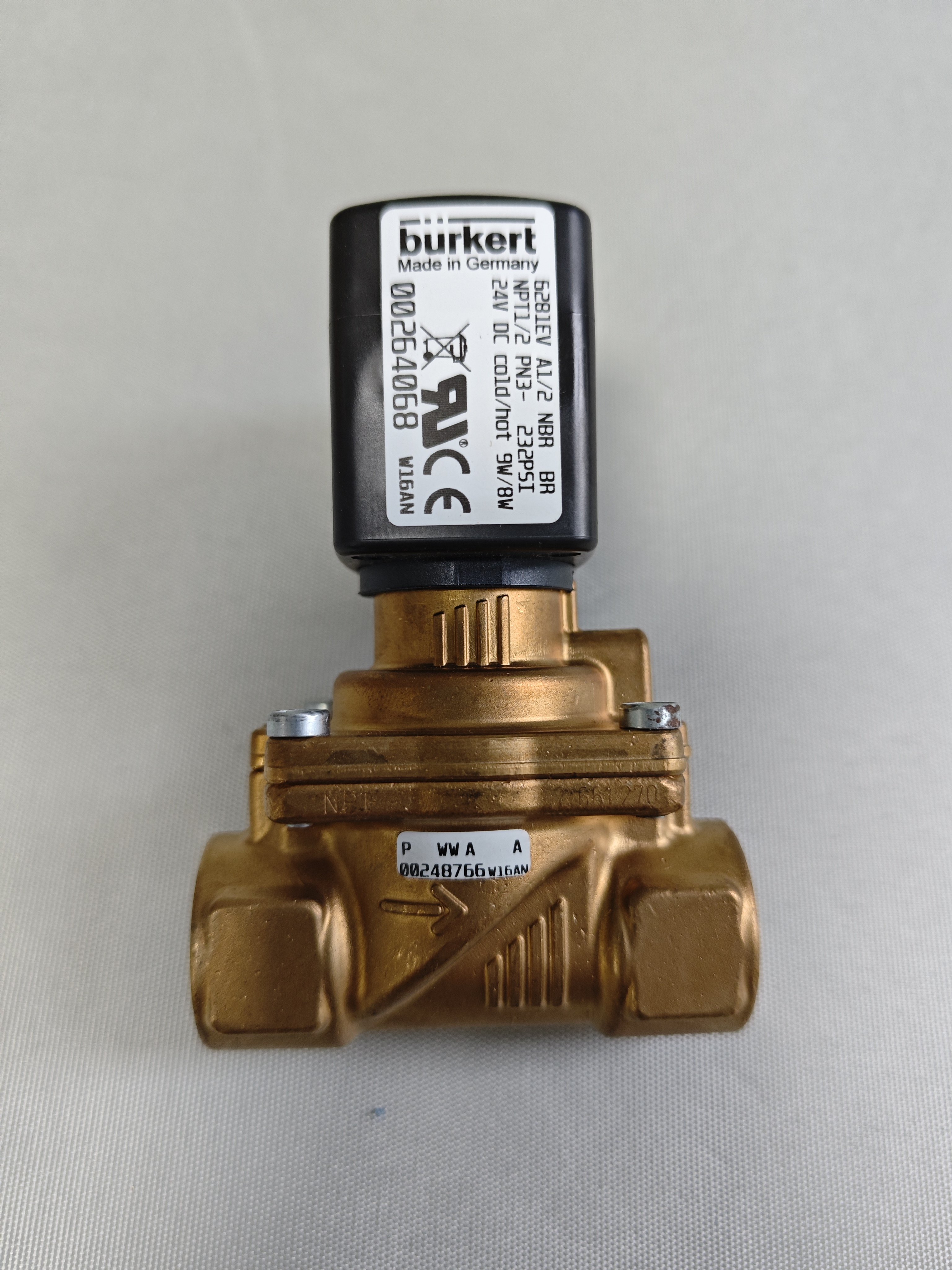 burkert电磁阀00264068STERIS清洗机电磁阀