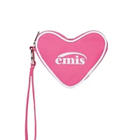 Маленький брелок в форме сердца, многоцветные монеты, подвеска подходит для мужчин и женщин, милые наушники