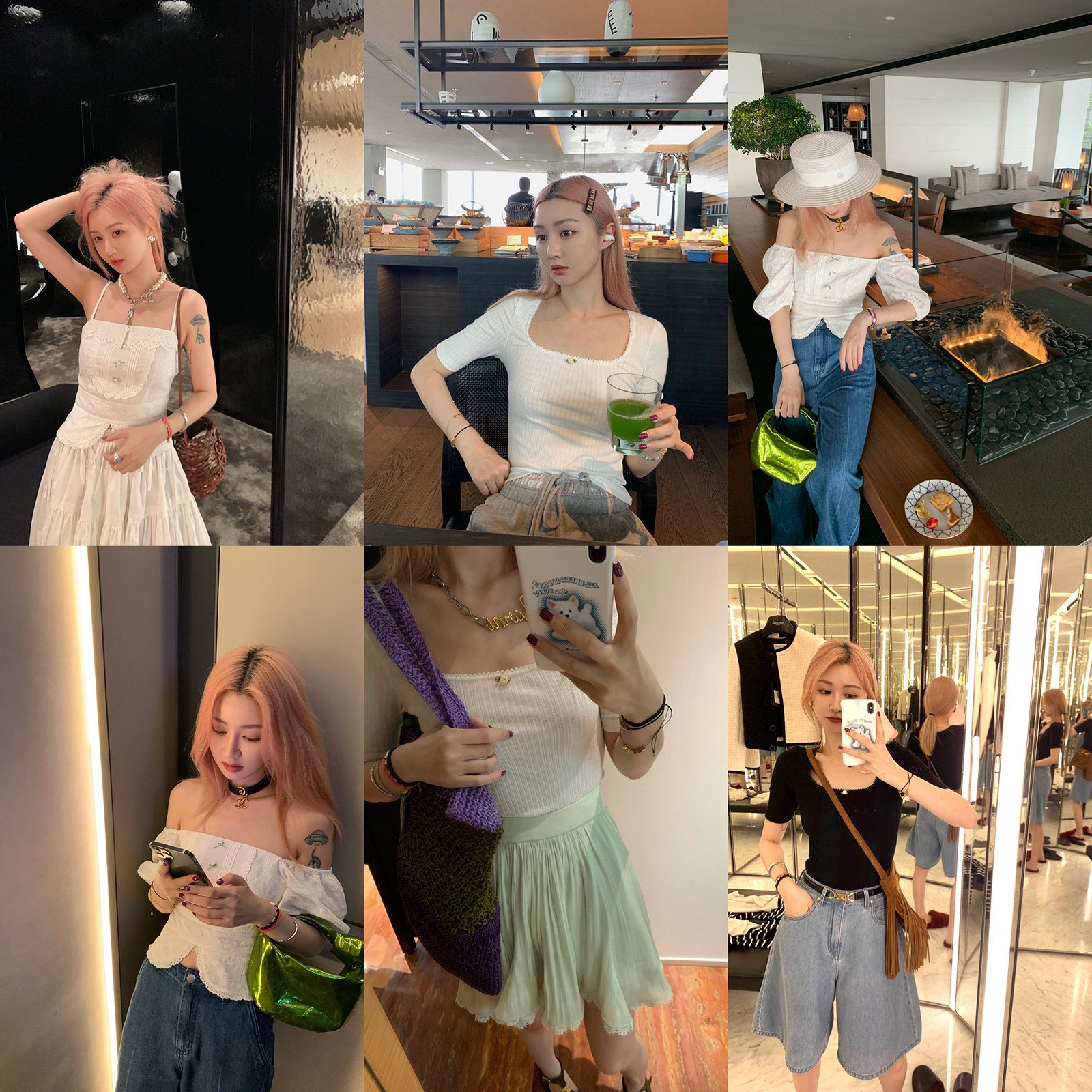 vcruan Axi brother send you a small flower flower series short top sling t-shirt female 2022 summer new style