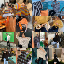 (Welfare Return Field) Round Collar Short Sleeve T-Shirt Female Summer 2021 New Loose Fashion 100 Hitch Cotton Blouses