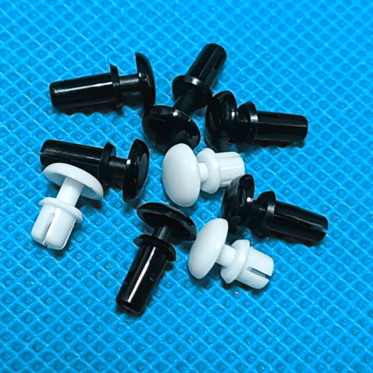 Nylon Rivet R - type rivet PC plastic plastic baby nail Black and white fan rivet R5045 R6080 series