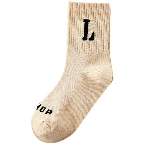 Детские хлопковые летние тонкие осенние носки для школьников для мальчиков, подходит для подростков, средней длины