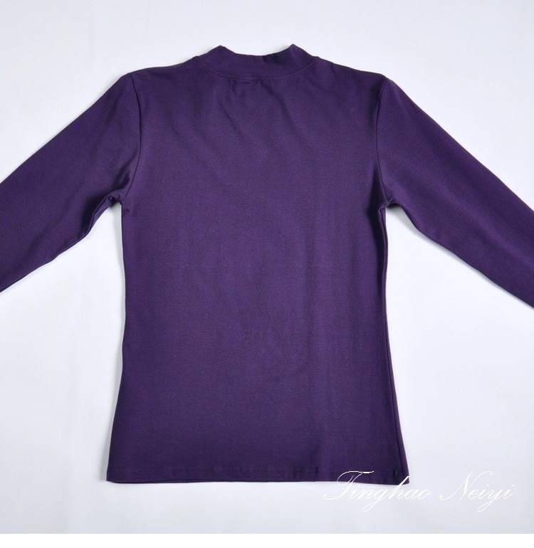 Shukasi S6418 Quần lót nữ cao nửa cổ, quần lót Lycra cotton mùa thu cotton bó sát cổ cao đồ lót nam