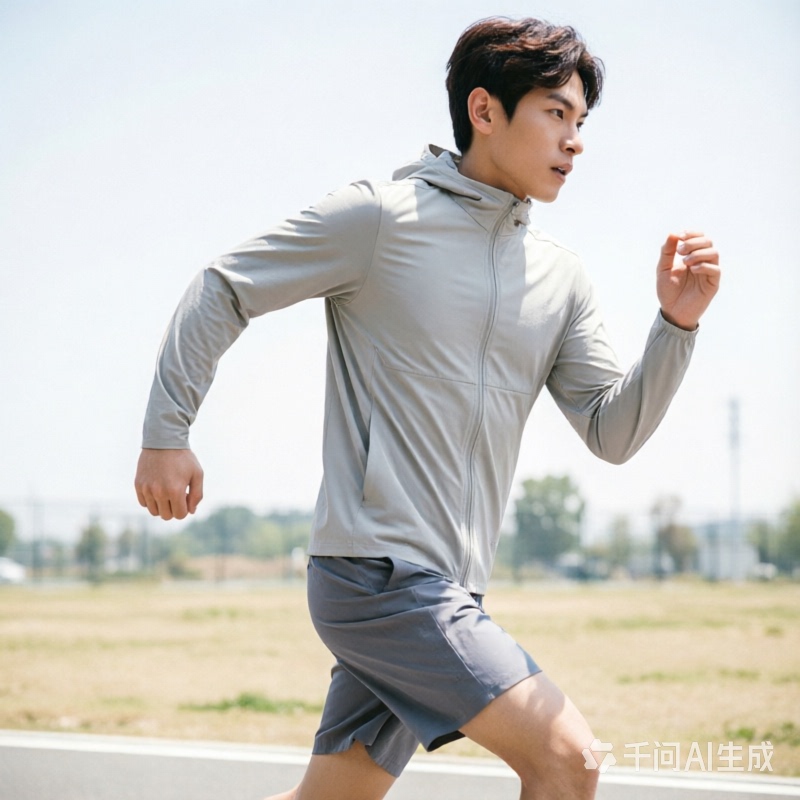 Jiaoxia Men's Quick-Drying Sun Protection Clothing Summer Sports Sun Protection Jacket Ds007 with Hood, Breathable Sun Protection Coat