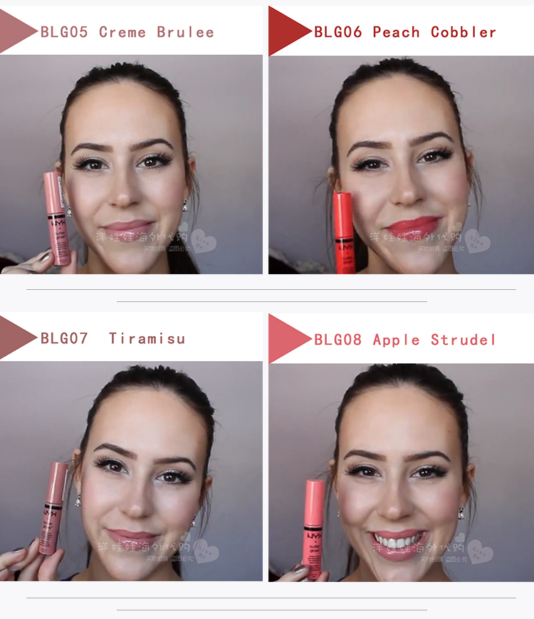Kem dưỡng ẩm nyx Butter Gloss của Mỹ 	son bóng của nhật	
