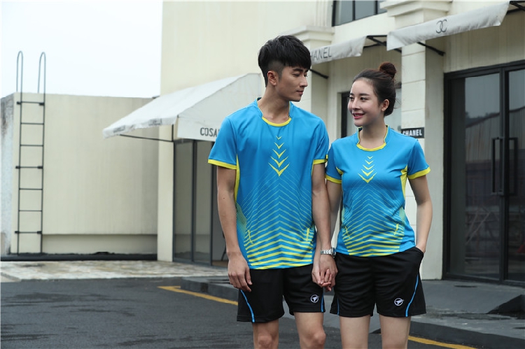 Quần áo cầu lông nam thấm mồ hôi nhanh mua vợt cầu lông yonex