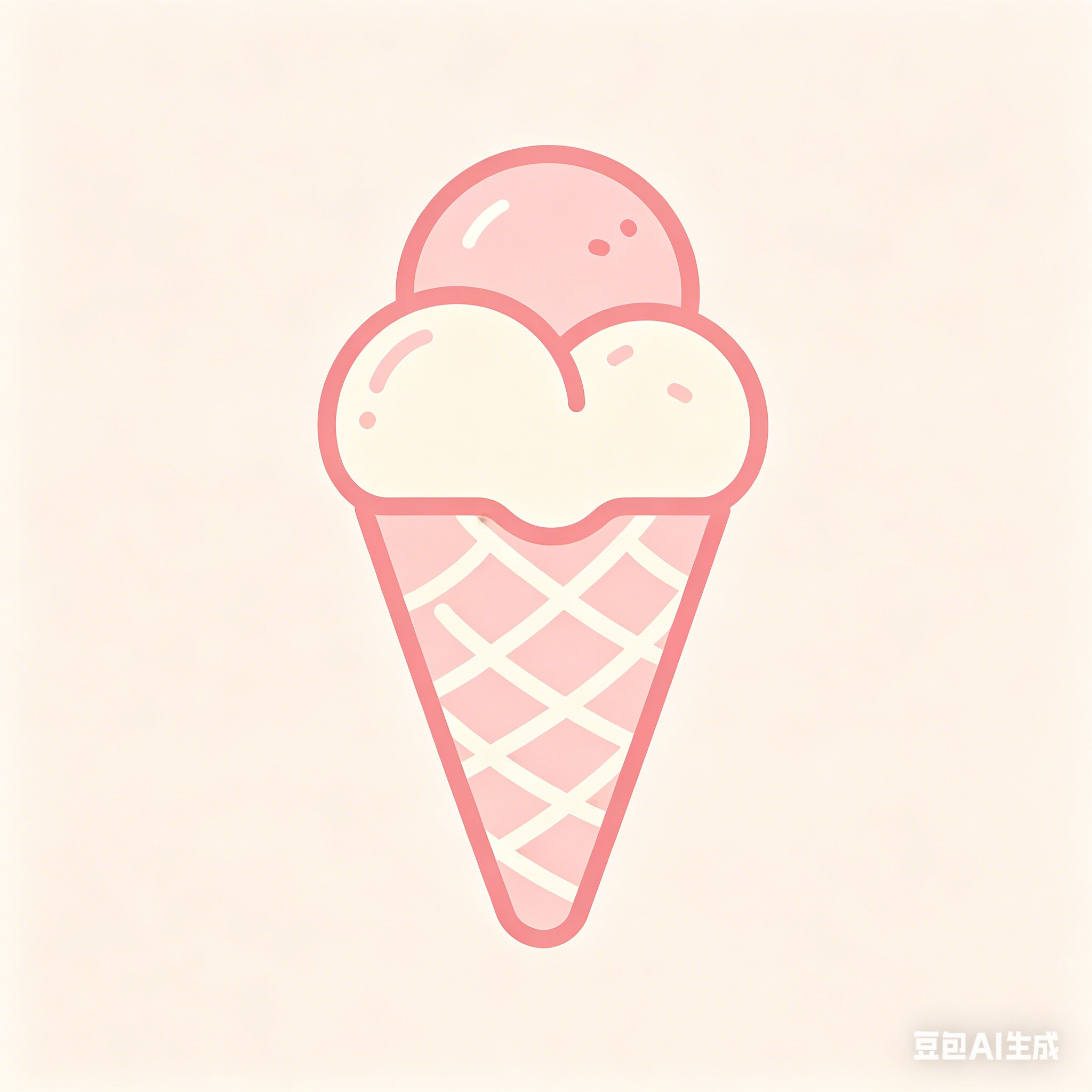 晟昌冰淇淋蛋筒的LOGO