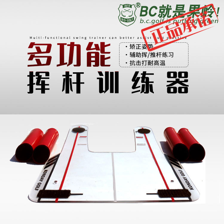 Ding Golf Trainer Teaching Equipment Assisted Push Swing Practice Mirror Golf Supplies