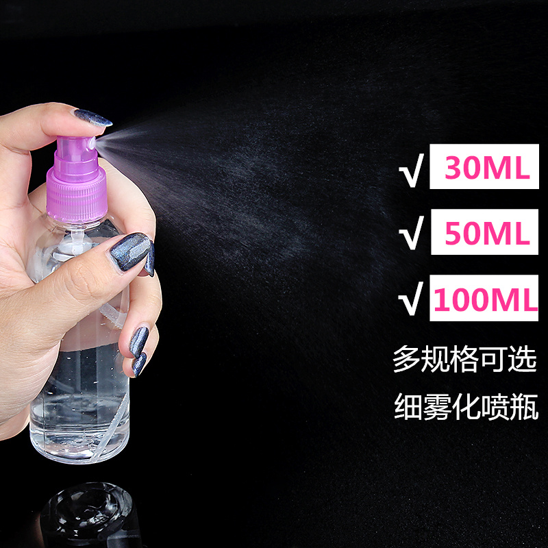 Spray Bottle Travel Face Press Type Fine Face Small Mini Makeup Refreshing Skin Water Moisturizing Fine Mist Spray Pot