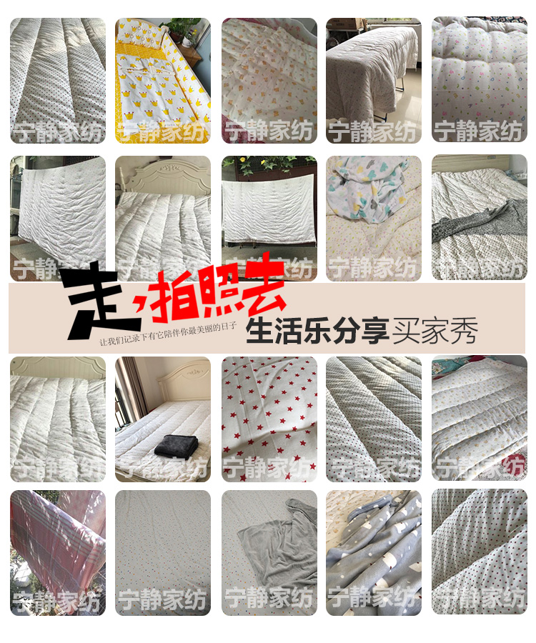 Handmade quilt quilt quilt Đơn giường đôi dày tùy chỉnh nệm nệm ký túc xá sinh viên - Nệm giá nệm