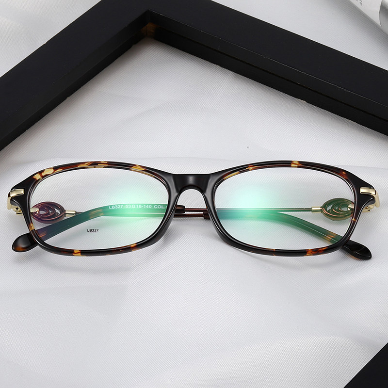 Ultra-light tr90 big face glasses frame female optical myopia oval glasses frame round face eye frame frame looks thin