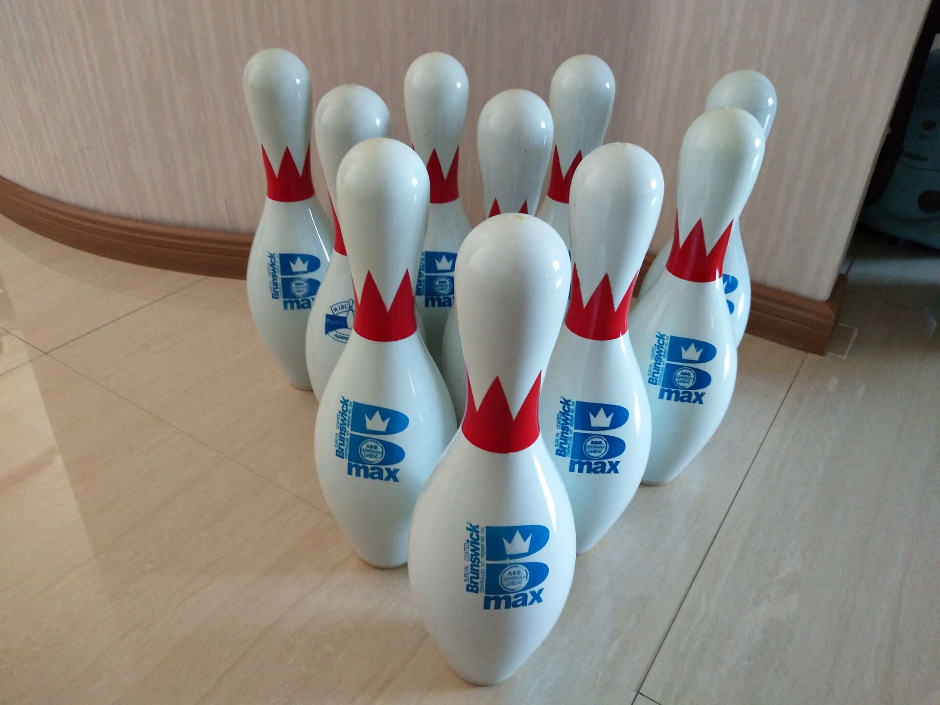 Sunshine Bowling Brunswick Crown Bowling Bottle