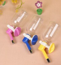JESSIE hamster rabbit ChinChin guinea pig ball kettle drinker with bold water mouth color random