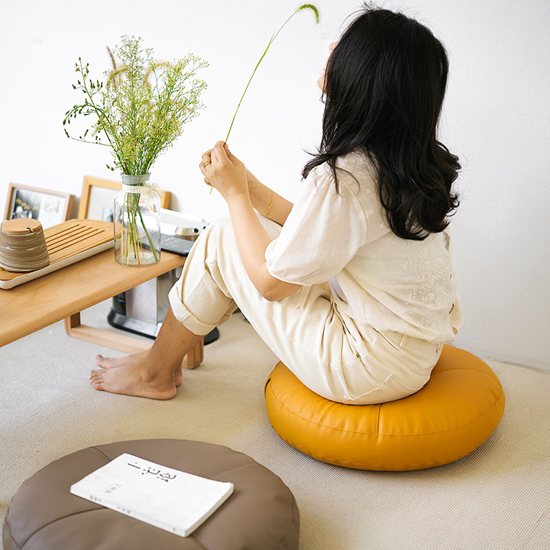 Cushion floor of Japanese fur cortex tatami meditami floor lazy floor floor floating window carpet fur mat living room