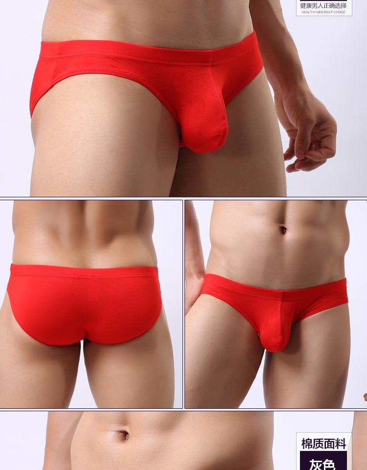 Quần short nam tam giác JIMEIJI eo thấp co giãn gợi cảm tuổi trẻ hè w3b1l899mo quần lót gợi cảm