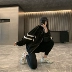 MIKASTUDIO Xiaoyu xà cạp nước ngoài nữ màu đen mặc quần ma thuật quần mùa xuân là quần cao eo mỏng đàn hồi chân quần - Khởi động cắt
