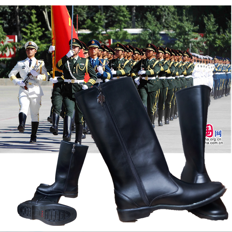 Bottes militaires en cuir - Ref 1398481 Image 10