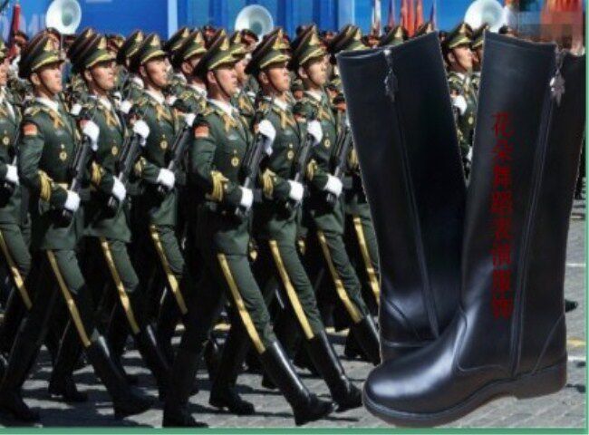 Bottes militaires en cuir - Ref 1398481 Image 12