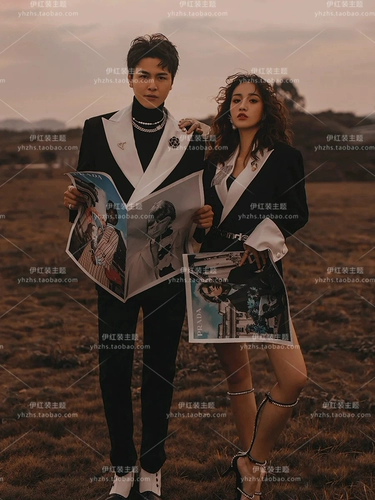 Реквизит для фотографии, комплект для влюбленных, элегантное свадебное платье, французский стиль