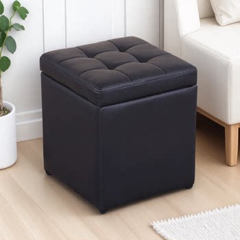Solid wood shoe changing stool clothing store fitting room stool