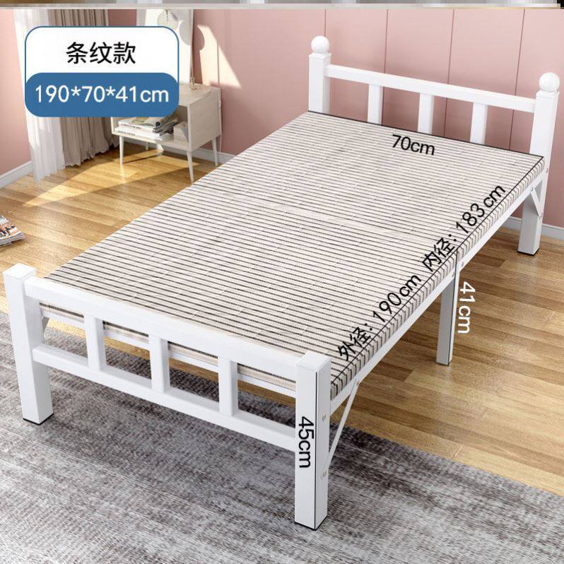Bedroom widening 80cm90cm Easy bed Hard plate bed Economy Type of folding Single beds Single beds Adult home