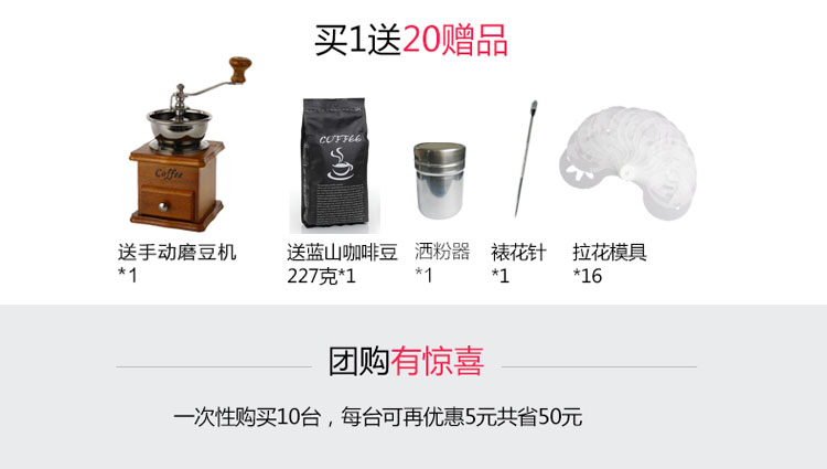 máy pha cà phê cũ Tsann Kuen TSK-1822 Máy pha cà phê gia đình bán tự động của Ý bong bóng sữa máy pha cà phê 5bar bằng tay - Máy pha cà phê máy pha cafe 1 group