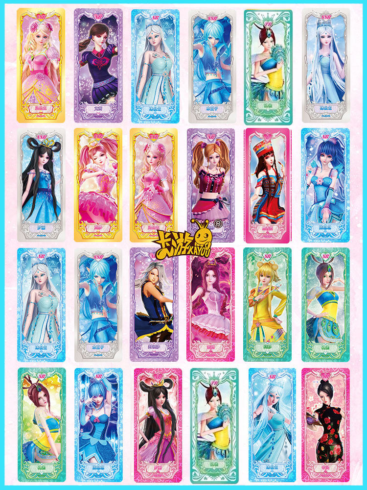 Card Leaf Loli Card collection book Night Loli album Magic card pack Elf Dream Wonderland Collection card book toy