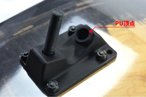 4 bánh xe trượt đôi bốn bánh cá nhỏ tấm dài bảng đặc biệt cầu PU giảm xóc đệm nhóm apex kim loại cao su pad bát keo - Trượt băng / Trượt / Thể thao mạo hiểm nón poc 07