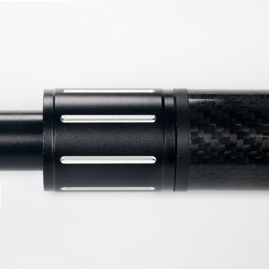 李斯球杆合金加长把碳纤维合金大头杆加长把伸缩碳纤维（带后堵）