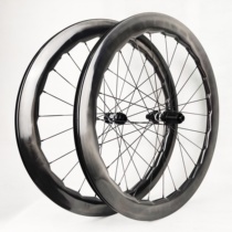 700C Dog Nibble Circle Wave Circle Xiamen Carbon Fiber Wheel Set Rim 50mm Pipe Tire opening rim