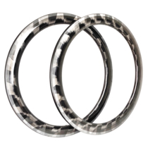  Carbon fiber rims 700C highway carbon fiber wheel set Carbon wheel open tube tire Butterfly pattern ultra-light carbon wheel set customization