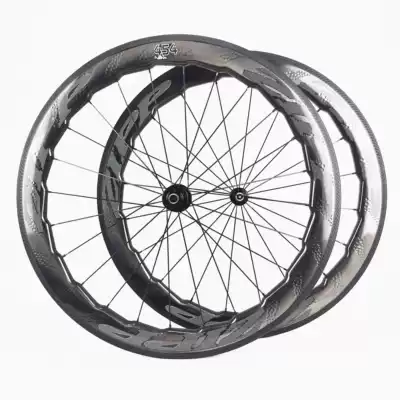 454 carbon fiber wheel set open tube tire carbon knife moon surface wheel group shark dog gnawing circle wave shape