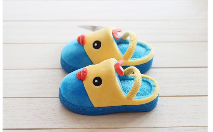 Chaussons enfants en suède pour hiver - semelle caoutchouc - Ref 1006230 Image 21