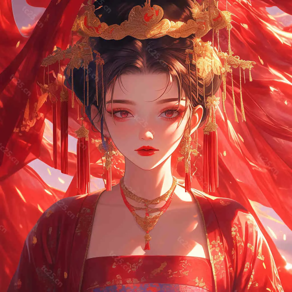 唐风华服公主古典之美midjounney提示词、stable-diffusion-pormpt-天城私塾