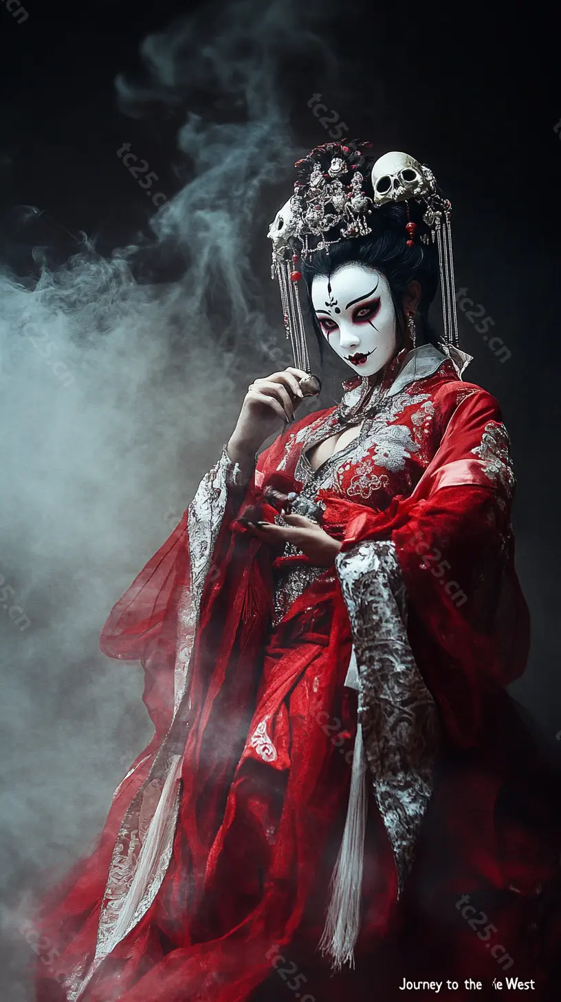 图片[10]-白骨精的神秘瓷颜midjounney提示词、stable-diffusion-porm-天城私塾