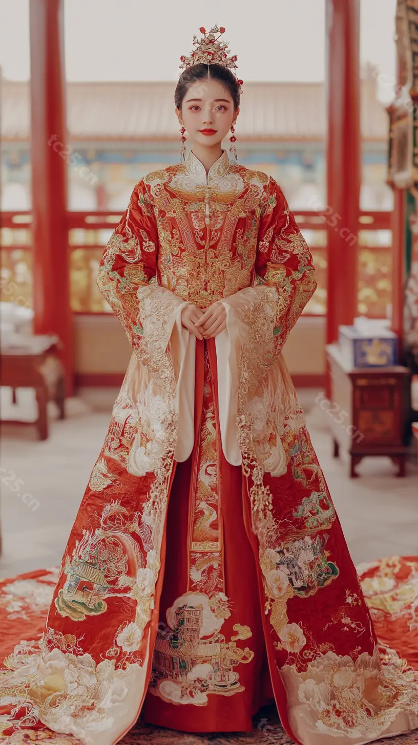 图片[11]-华丽汉服盛装midjounney提示词、stable-diffusion-porm-天城私塾