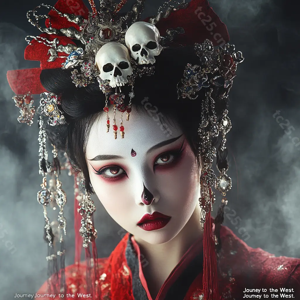 图片[14]-白骨精的神秘瓷颜midjounney提示词、stable-diffusion-porm-天城私塾