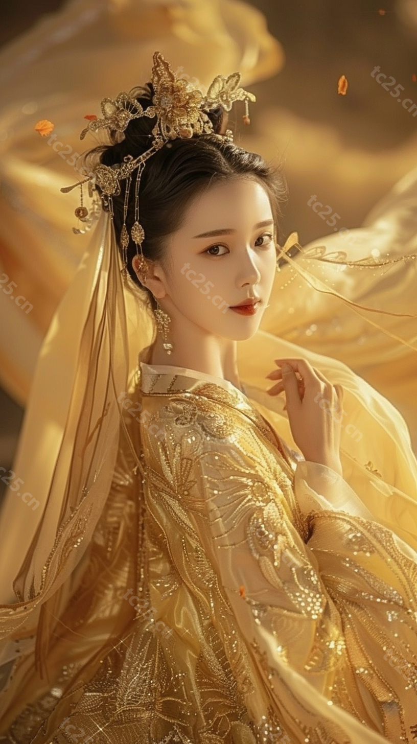 图片[8]-星海航船上金妆少女midjounney提示词、stable-diffusion-pormpt-天城私塾